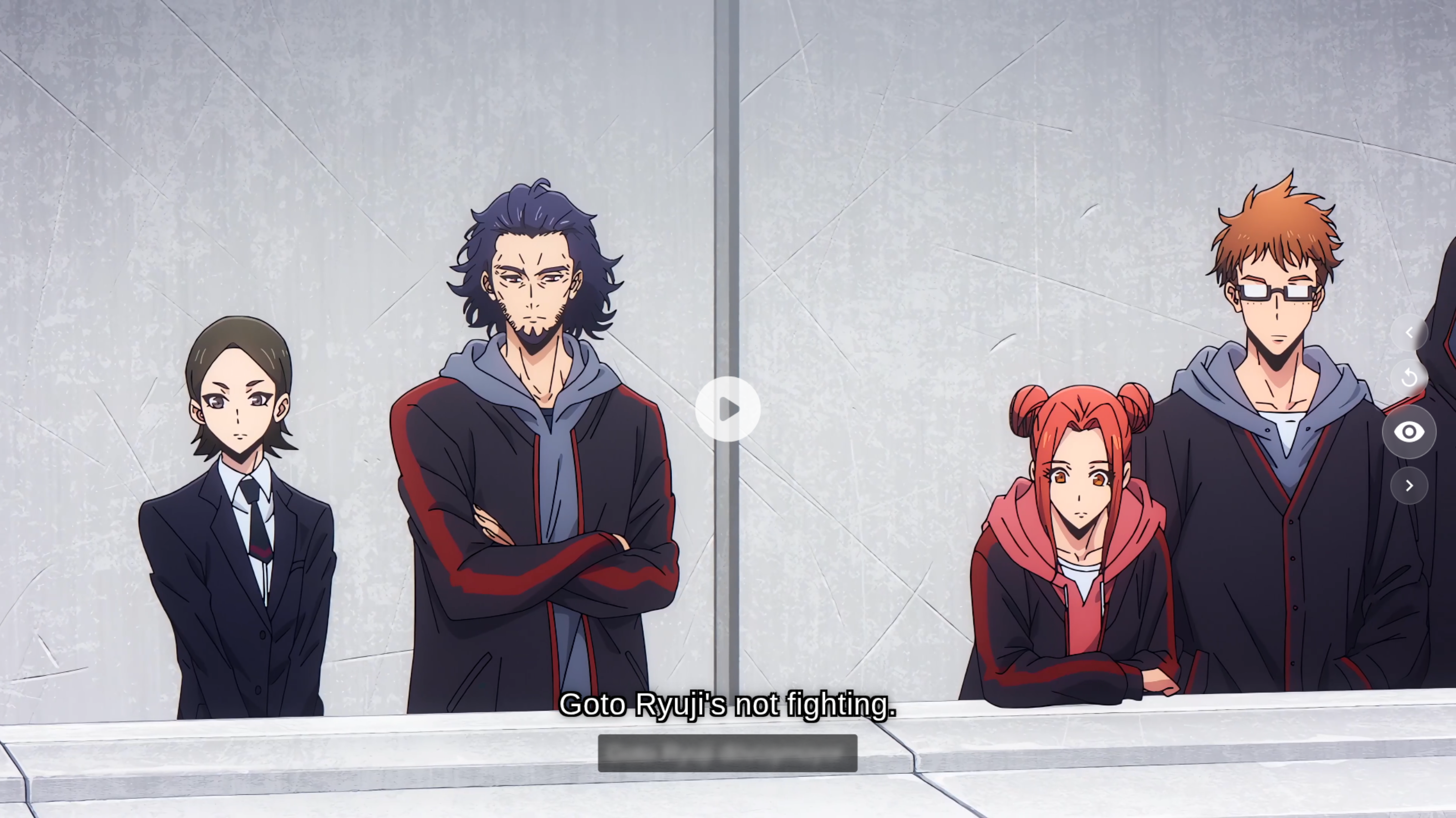 VocaSub blur mode hiding the secondary subtitle for active recall practice